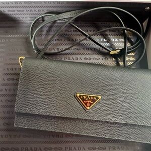 Prada Black Saffiano leather mini-bag